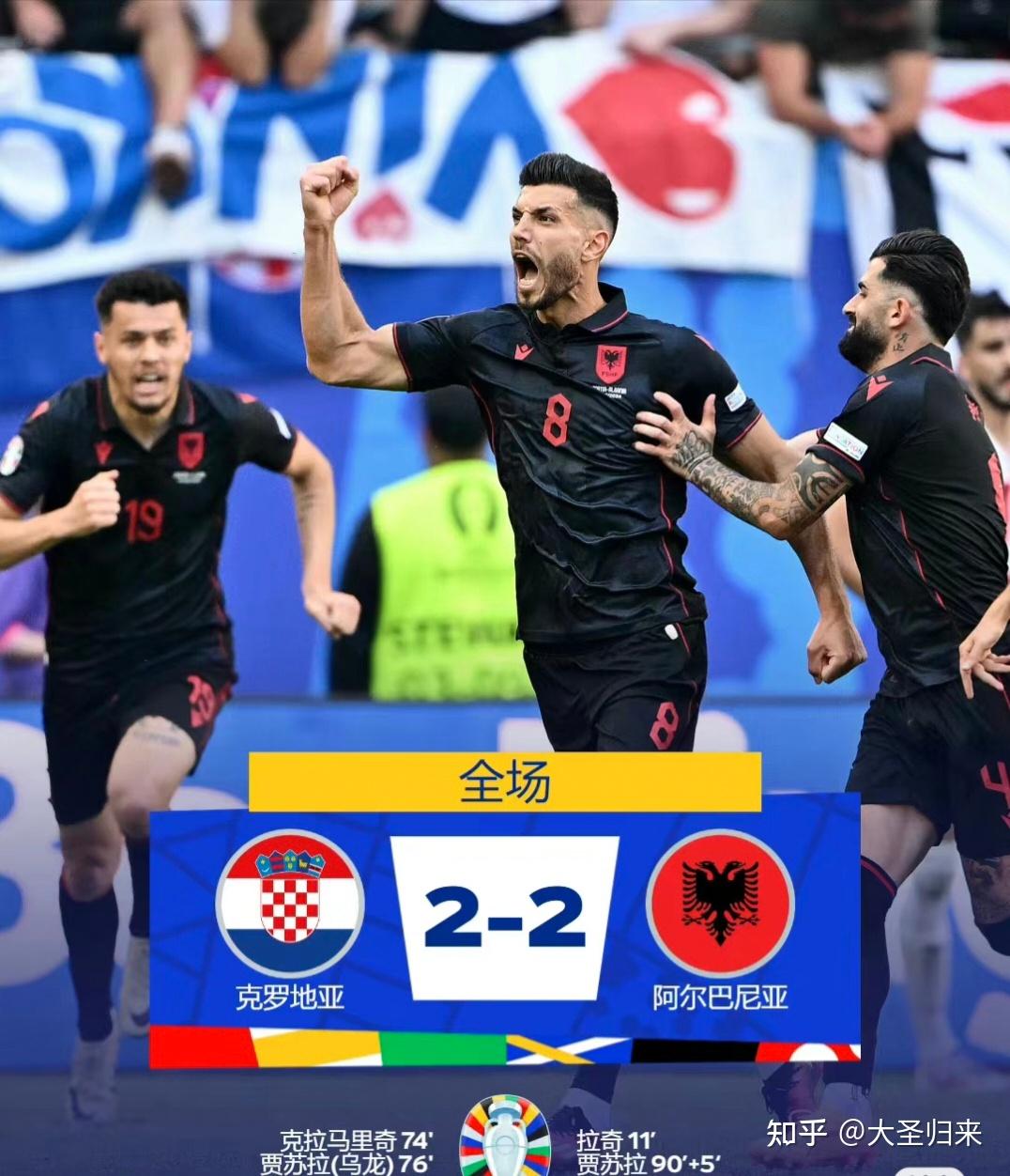 9you娱乐-阿尔巴尼亚惊险胜克罗地亚，晋级形势严峻